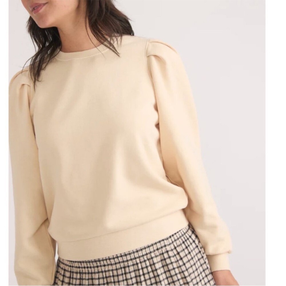 Marine Layer Cream Women's Sweatshirt